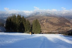 Januárová lyžovačka na Mýte