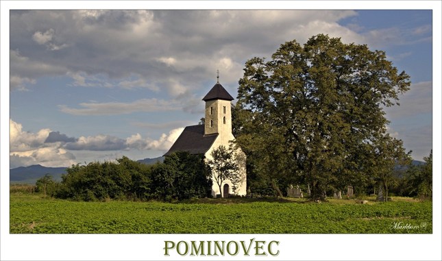 Románsky kostolík v Pominovci