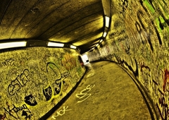 Subway in Belfast ..hdr