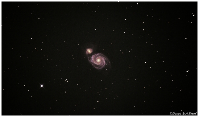 M51 Vírová Galaxia (20.05.2011)