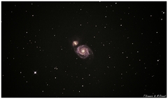 M51 Vírová Galaxia (20.05.2011)