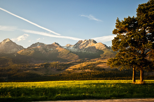 Tatry pred spaním