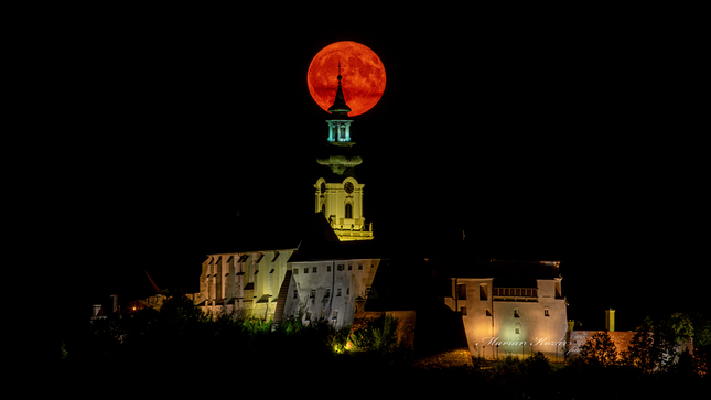 Spln nad Nitrianskym hradom