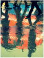 Walking in the rain