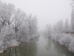 Zima pri Malom Dunaji