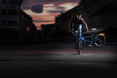 In the city center