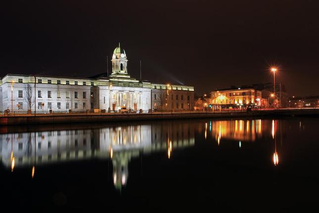 Town Hall in The Night