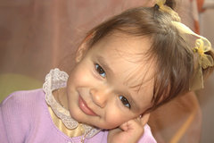 moja malá modelka:o)