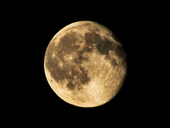 Cúvajúci mesiac,,,Vek 16,8 dní,,