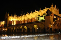 Krakow v noci