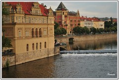 Praha z Karlovho mosta