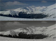 Hreben Skalky vľavo vzadu obluk