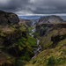 Iceland canyon