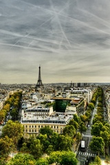 Výhľad na Paríž