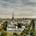 Výhľad na Paríž