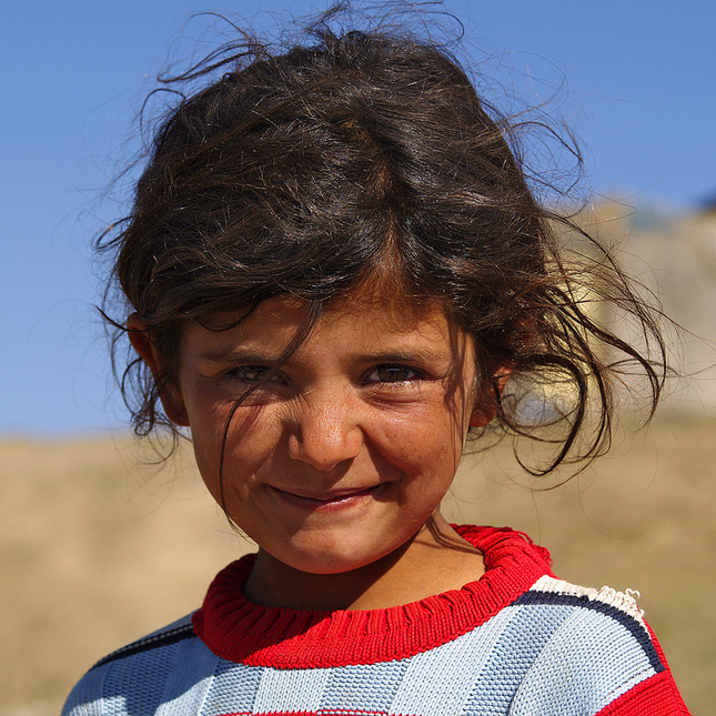 Kurdské dievčatko