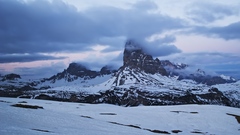 Tre Cime po zapade