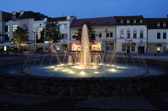 svetelná fontána