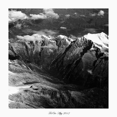 Alpské pleso III B&W