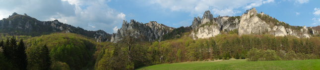 Panoráma Súlovské skaly