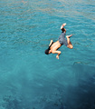 Flying down