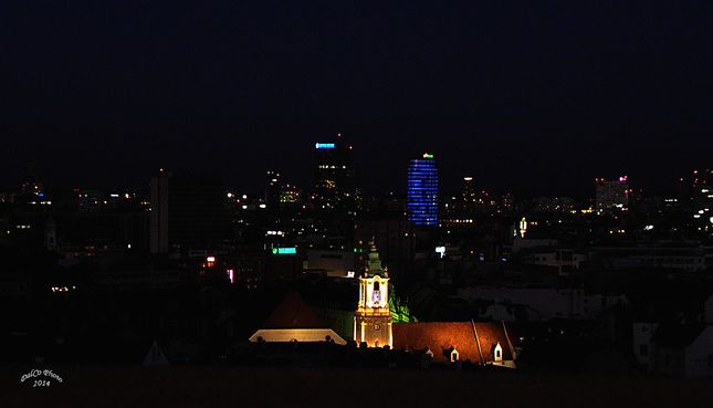 Bratislava on night