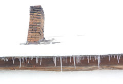 Starý komín a zub času