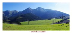 Vysoké Tatry - panorama