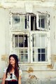 She and the window