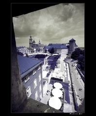 ... za oknami Wawel