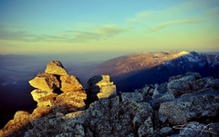 early morning in slovakia