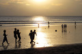 Fotbal na Kuata Beach, Bali