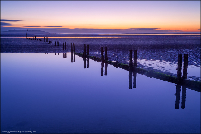 Irish coast...