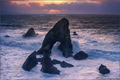 Sea arch at Crohy Head