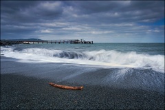Irish coast...