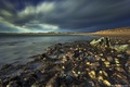 Irish coast...