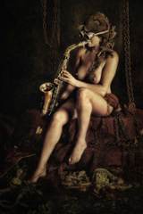 Saxofonistka