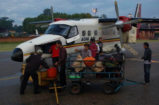 Kathmandu airport