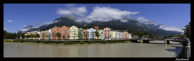 Innsbruck panoráma