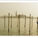 panorama view on jetty in Venice
