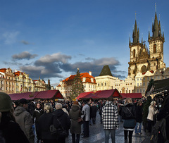 Vianočné trhy v Prahe