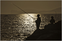 Na večernom rybolove