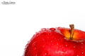 Drop on the apple