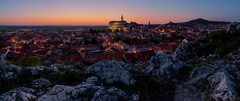 Noc padá nad Mikulovom