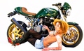 kawasaki zelená