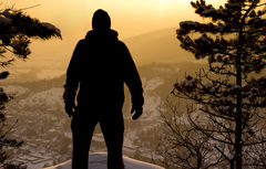 still standing on top