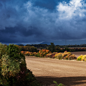 Fotene z okna obyvaćky