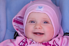 Aha, uz mam dva zubky!