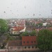 dážď za oknom