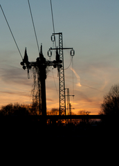 Industrial sunset